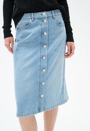 SINDRA - Jeansrock - light washed denim