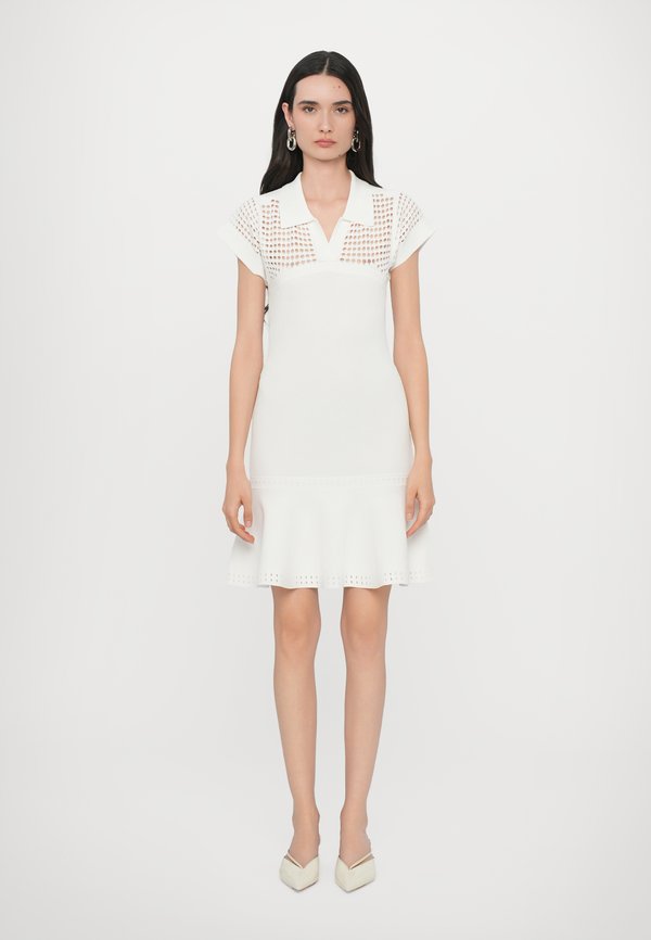HAZEL DRESS - Jersey dress - ivory2