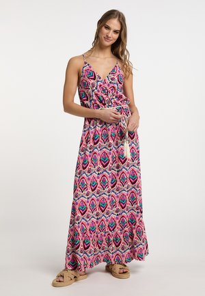 IZIA GAYA - Maxi-jurk - pink mehrfarbig