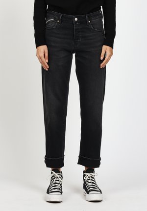 COMFORT FIT - Straight leg jeans - cool black used