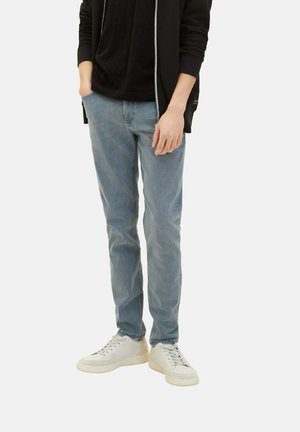 SLIM TAPERED - Jeans slim fit - blue grey denim