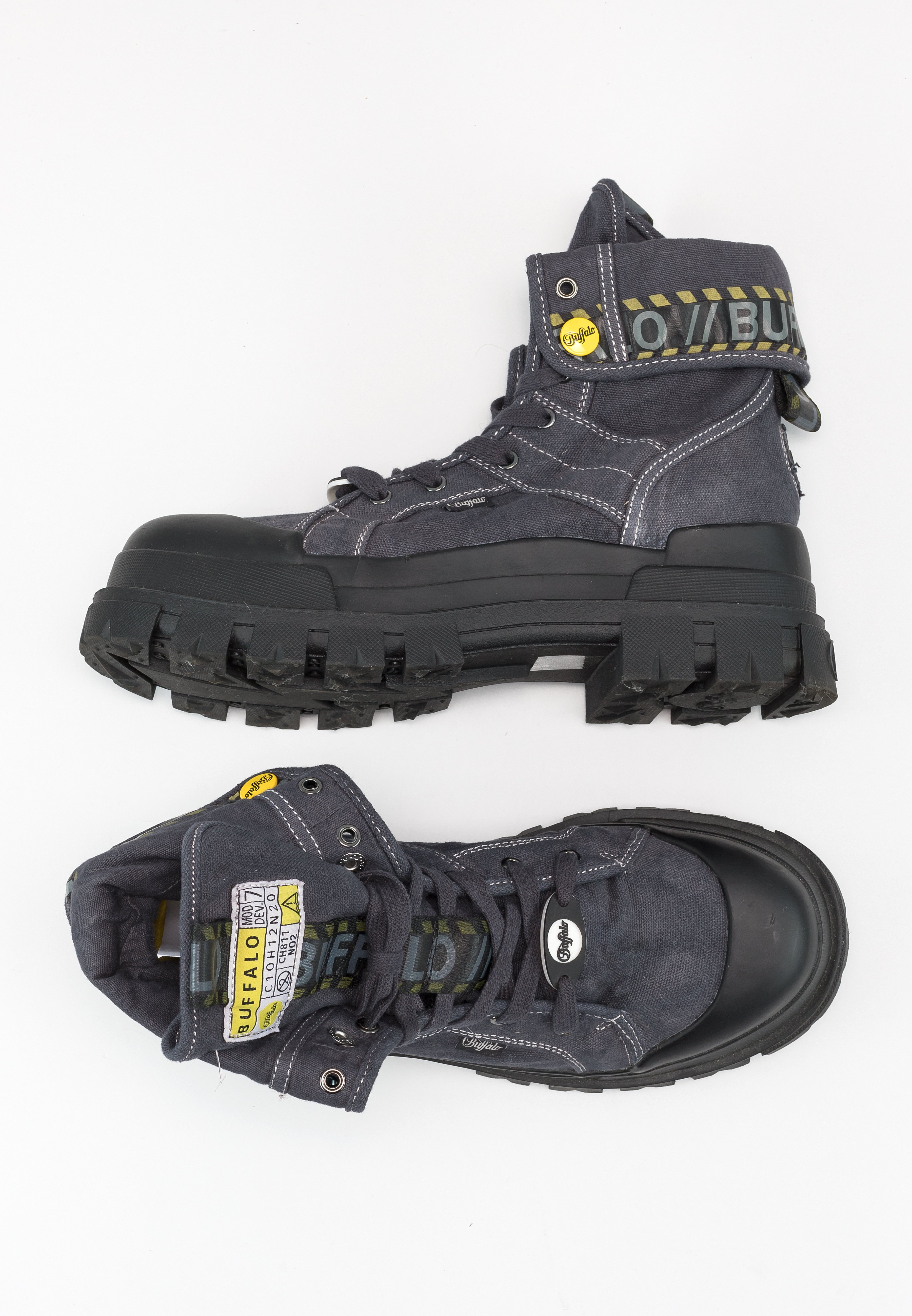 Buffalo Botas para la nieve - grey/gris - Zalando.es