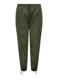 CARCASHI  - Kareiviško stiliaus kelnės - rifle green