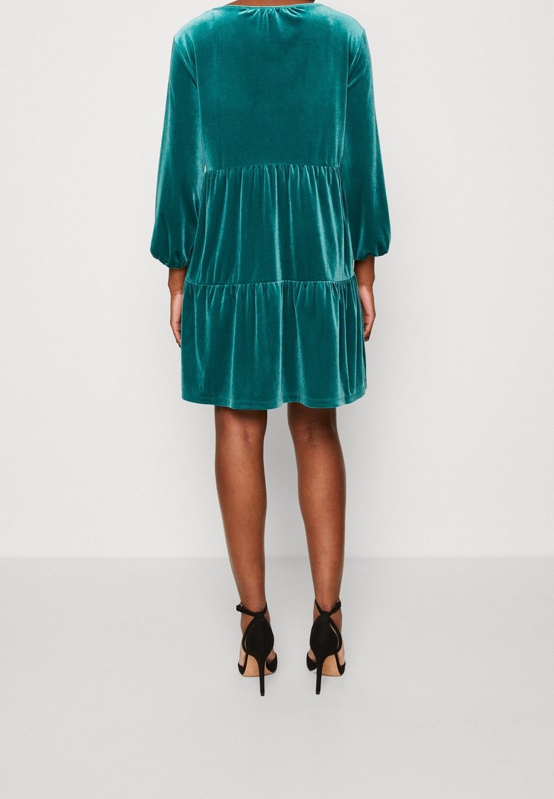 green emerald velvet dress Hunter Green Velvet Samantha Dress
