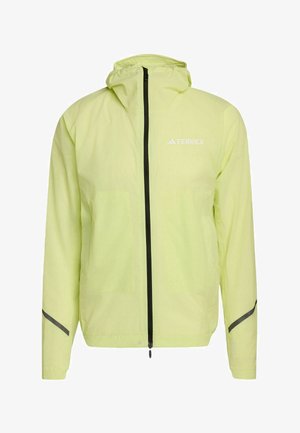 adidas Terrex, TERREX XPERIOR 2.5 LAYER LIGHT CLIMAPROOF JACKET - Veste imperméable - semi frozen lemon