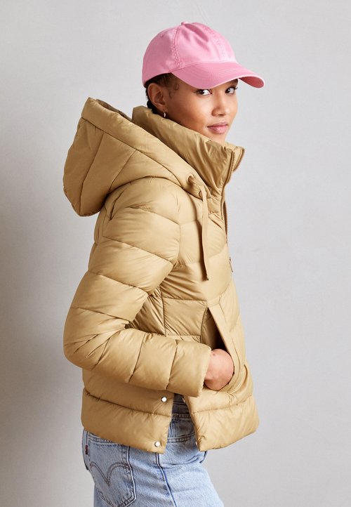 Marc O'Polo JACKET PADDED DOUBLE STITCHING FIXED HOOD POCKETS ...