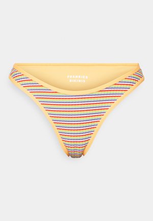 Frankies Bikinis, DOVE STRIPED BOTTOM - Bikinibroekje - hawaiian sky