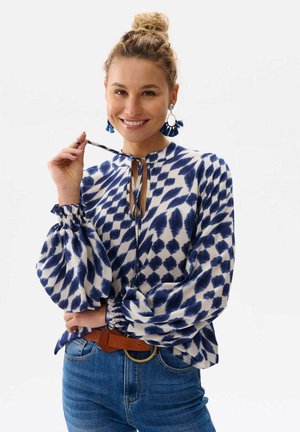 blue shadow OLIXA - Bluse - blue