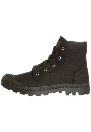 PAMPA - Schnürstiefelette - black/black