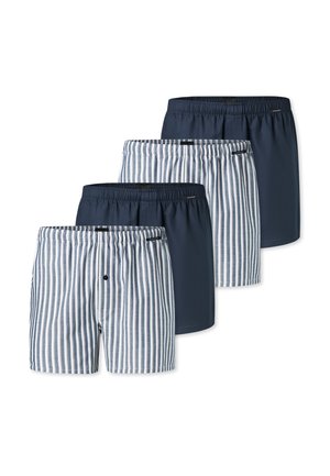 4ER PACK - Boxershorts - dunkelblau   blau