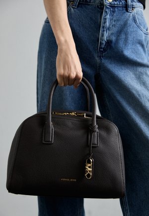ASHTON ZIP SATCHEL - Sac à main - chocolate