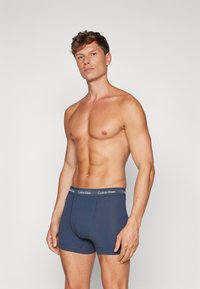 Calvin Klein Underwear TRUNK 5 PACK COTTON STRETCH - Boxerbriefs - ink/plein air/ash/black