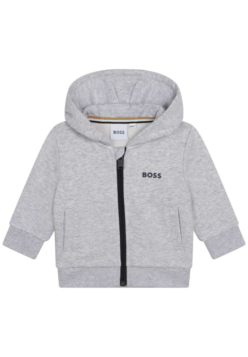 BOSS Kidswear Felpa con zip - grey