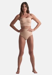 Bye Bra SOFT TOUCH SEAMLESS TUBE - Reggiseno con spalline regolabili - beige
