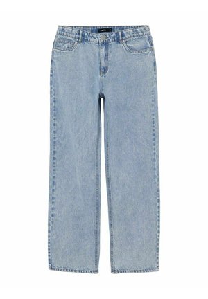 HIGH WAIST - Vaqueros rectos - light blue denim