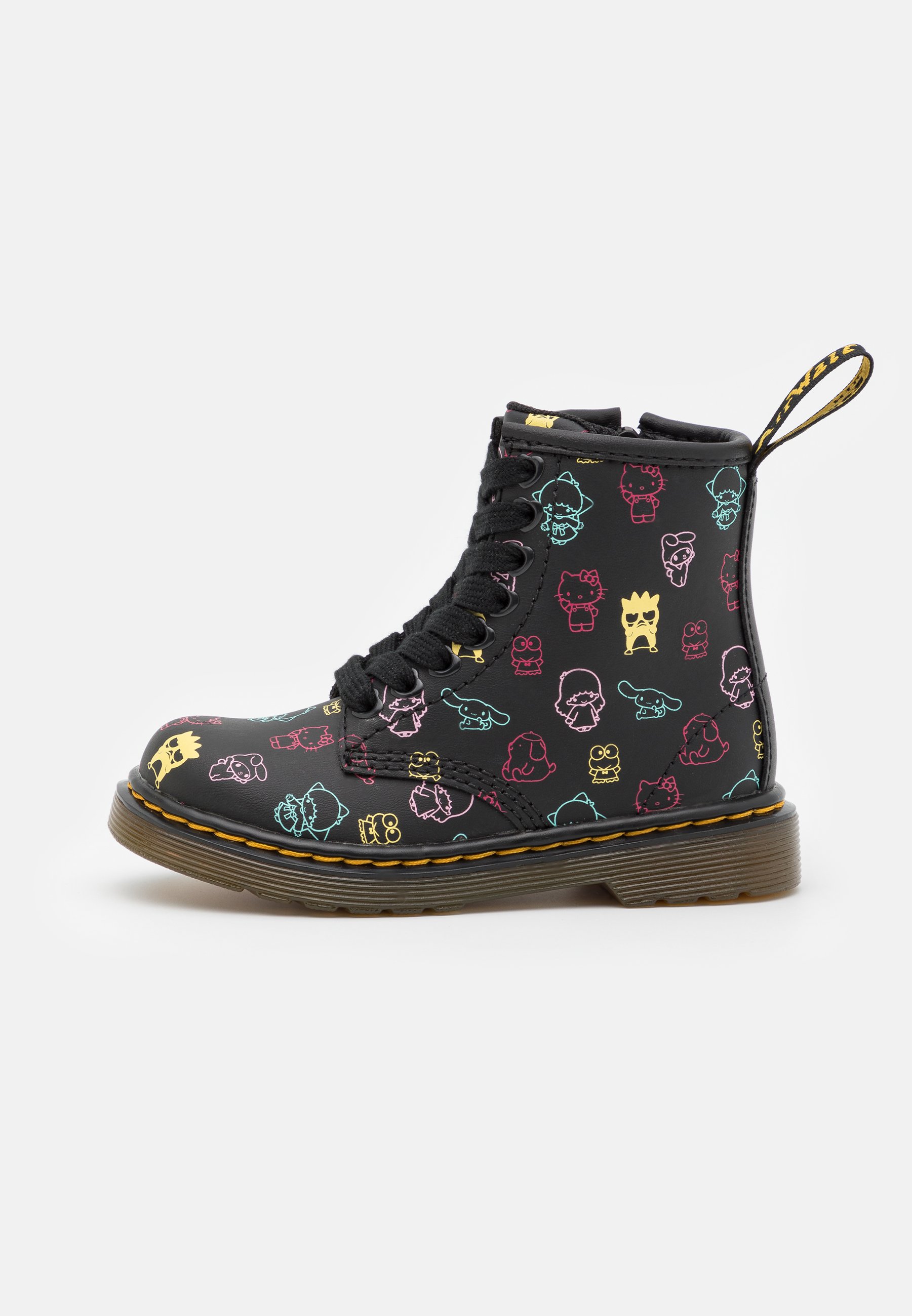 Dr. Martens 1460 HELLO KITTY \u0026 FRIENDS UNISEX - Botines con cordones -  black hydro/negro - Zalando.es