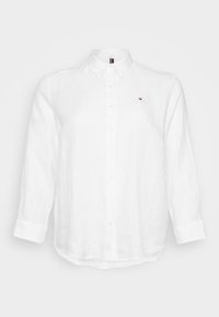 Tommy Hilfiger Curve RELAXED SHIRT - Skjortebluse - optic white