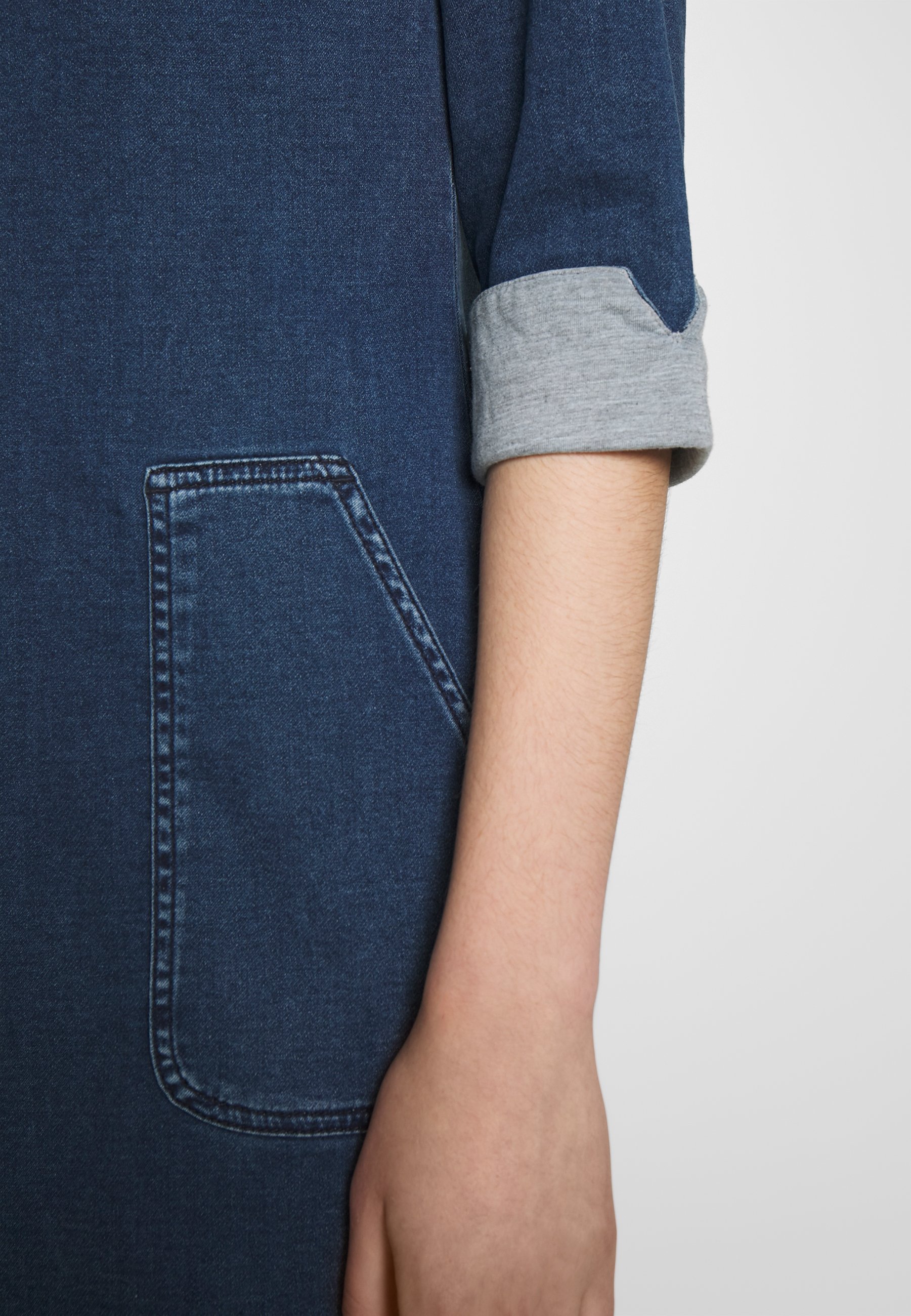 identity denim dress