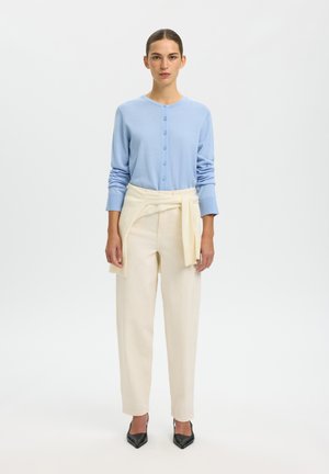 Selected SLFTHEA CARDIGAN - Cardigan - blue