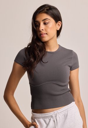 America Today EVERLY - Basic T-shirt - steel