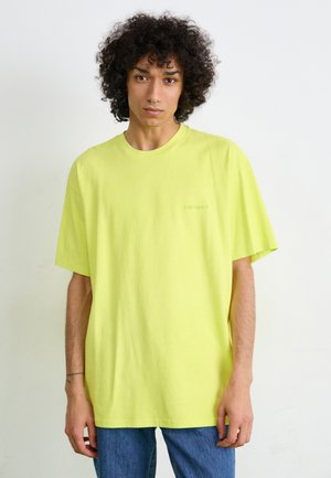 DUSTER SCRIPT - Basic T-shirt - arctic lime