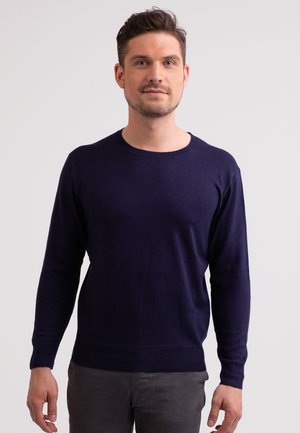 CASH-MERE Strickpullover - marine blau