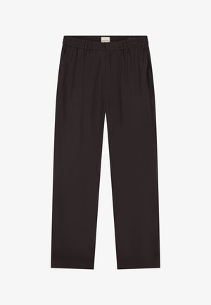 Dstrezzed, BRANDO FLUID WEAVE - Pantalon classique - dark brown