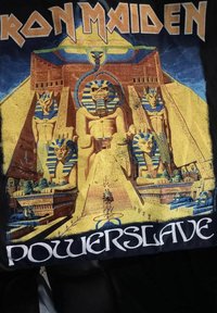 rockshirts IRON MAIDEN POWERSLAVE - Triko s potiskem - black