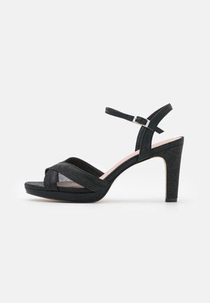 Sandalias con plataforma - black