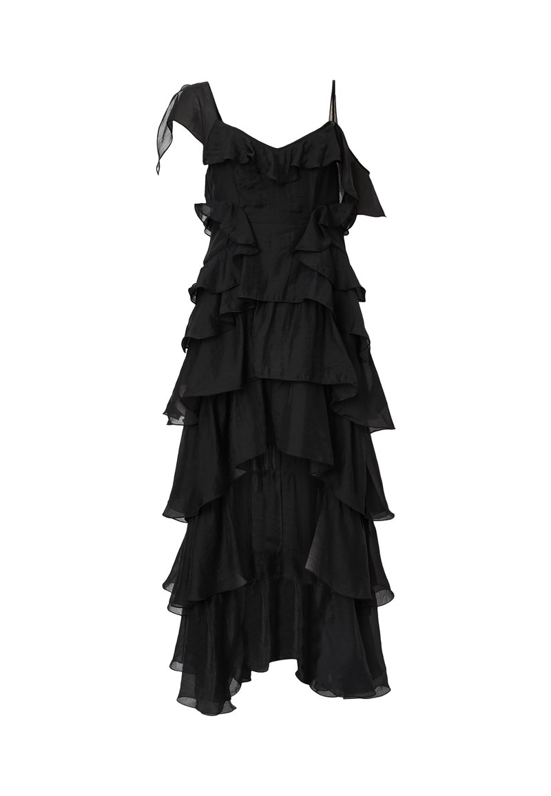 AllSaints Cocktailjurk zwart AllSaints Cocktailjurk zwart