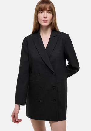 Monoprix, ROBE TAILLEUR UNIE - Robe chemise - noir