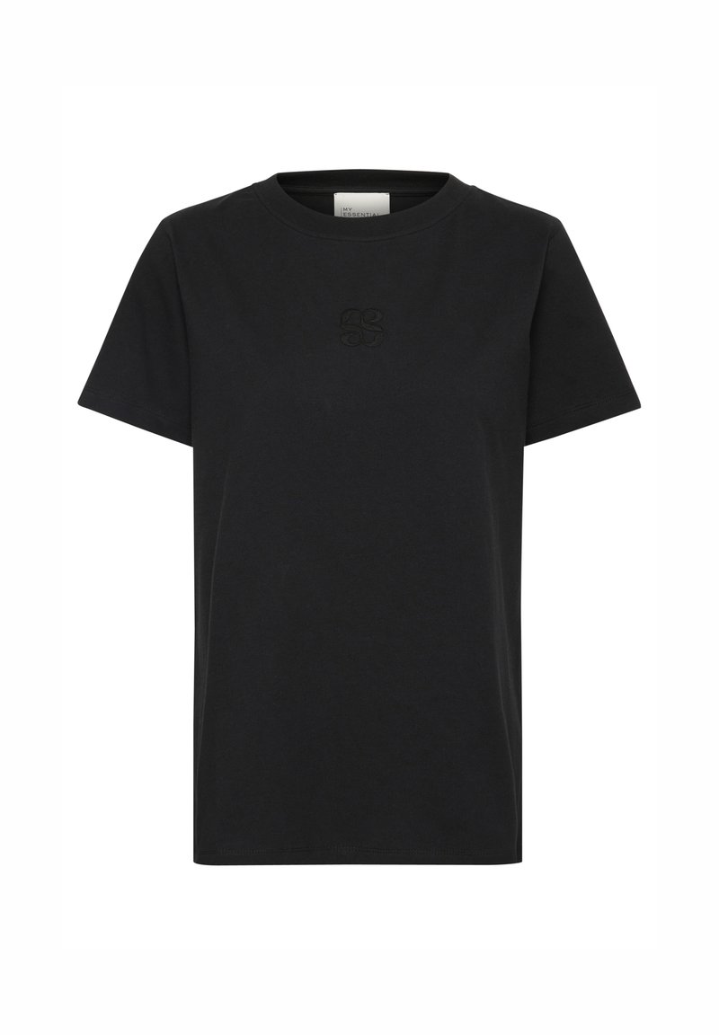 My Essential Wardrobe T-shirt basic zwart