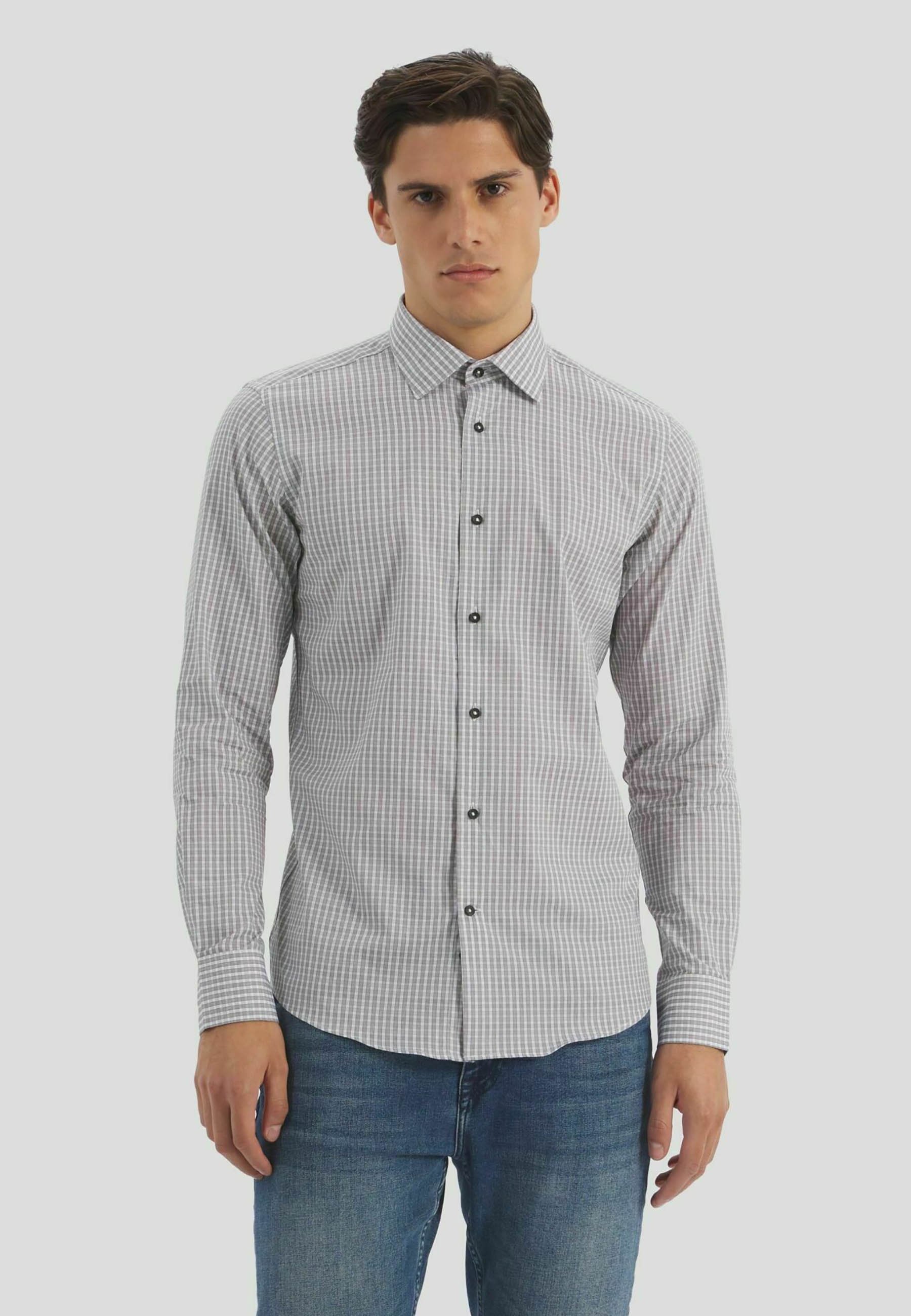 camicia grigio chiaro