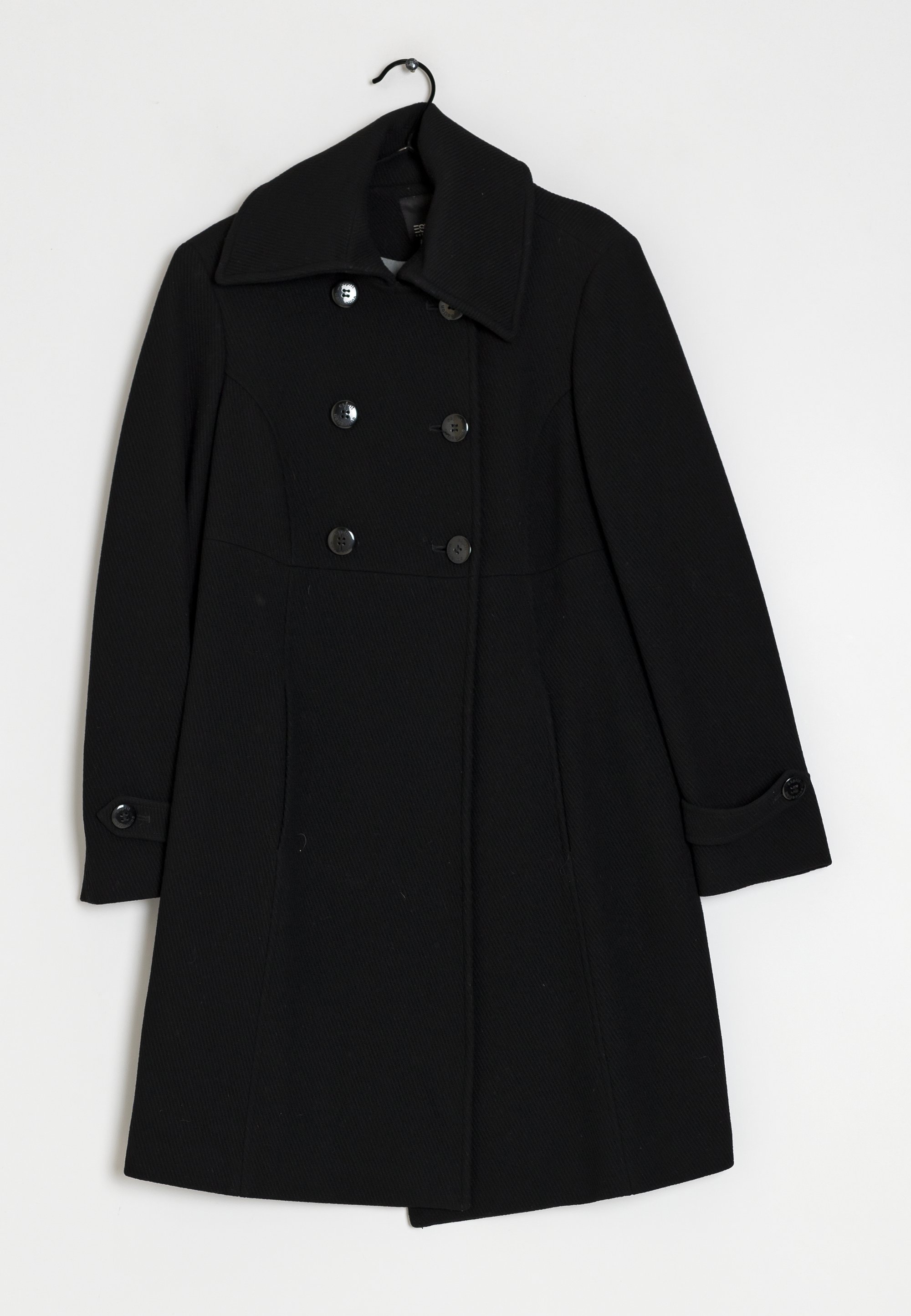 Wollmantel Esprit Mantel Tailliert Taupe Zalando Esprit Mantel