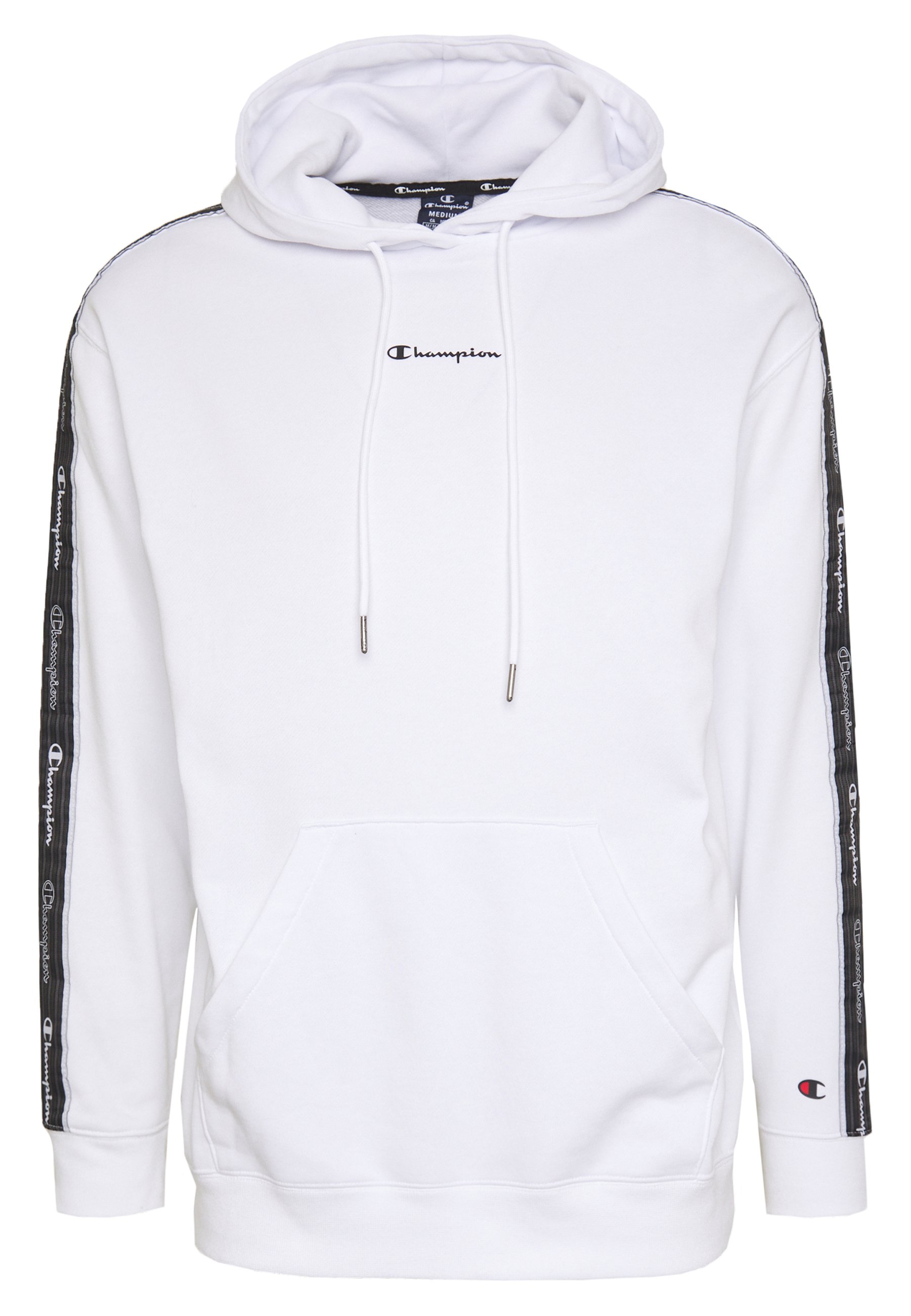 champion tape hoodie