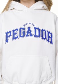 Pegador WAYRUNA OVERSIZED HOODIE - Mikina - washed coconut milk