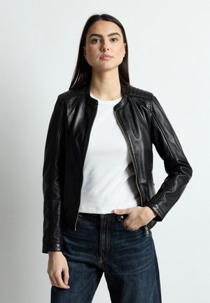 JCC Veste en cuir - black