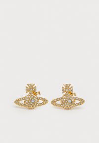 GRACE RELIEF STUD EARRINGS - Naušnice - gold-coloured/moonlight
