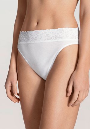 Calida, ICONICS JAZZPANT, 2ER-PACK - Thong - weiss