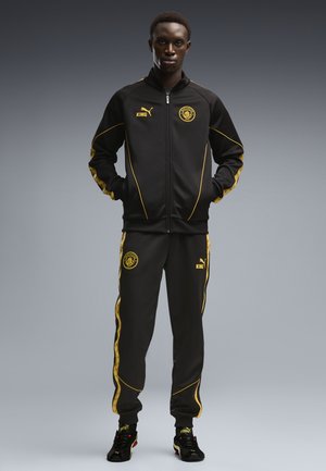 Puma, MANCHESTER CITY KING ANTHEM HOSE - Equipación de clubes - black-archive gold