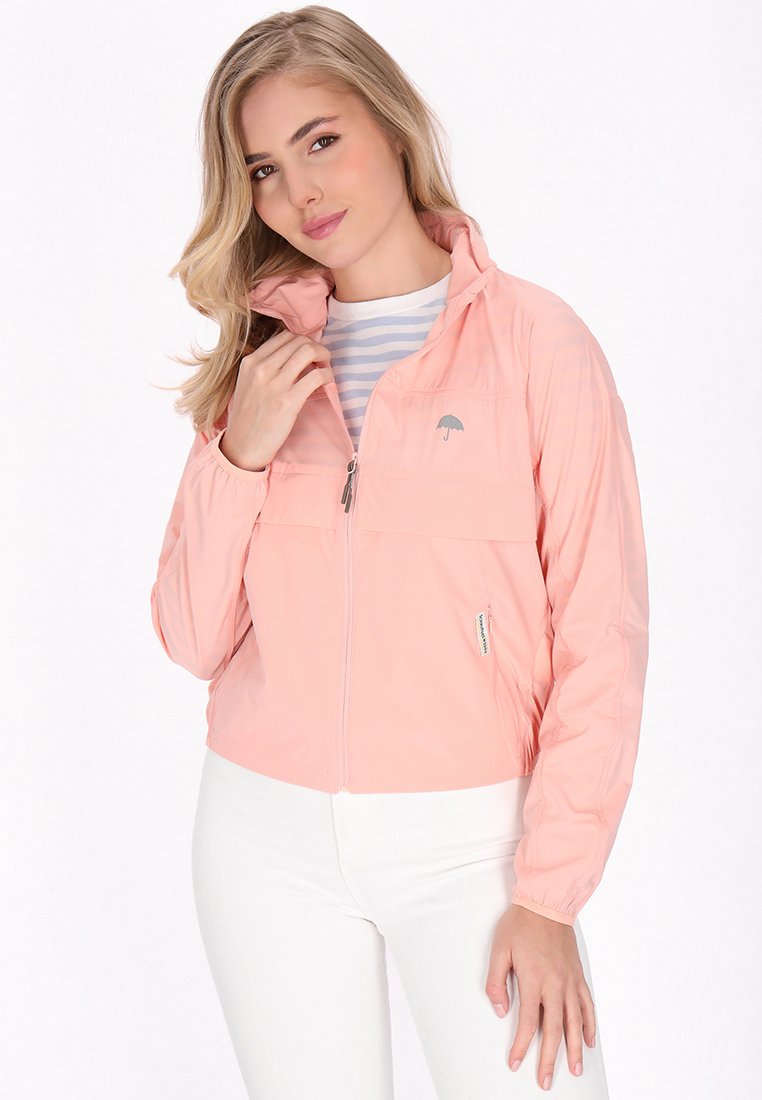 Schmuddelwedda Lichte jas koraalrood Schmuddelwedda Lichte jas koraalrood