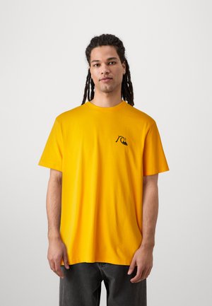 Quiksilver BUBBLE LOGO DNA UNISEX - T-Shirt print - radiant yellow