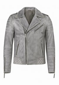 CYCAS D'OR JORDAN PERFECTO - Veste en cuir - moon grey
