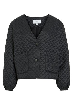 VILA, VIBENJI QUILTED JACKET - Übergangsjacke - black beauty