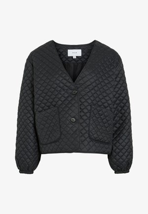 VILA, VIBENJI QUILTED JACKET - Übergangsjacke - black beauty