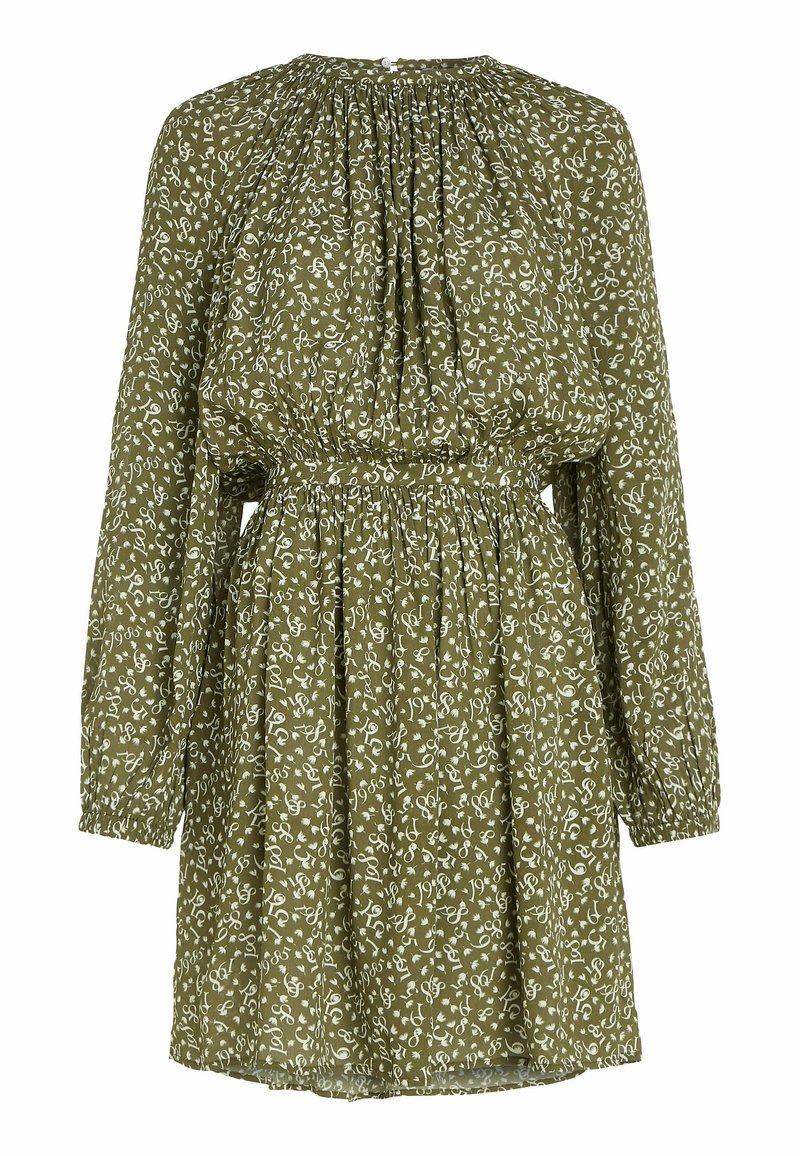 green bridesmaid dress uk Cowl Front Satin Bridesmaid Dress main image 0