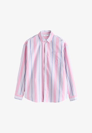 Next, REGULAR FIT - STRIPE LONG SLEEVE - Pluus - pink and blue
