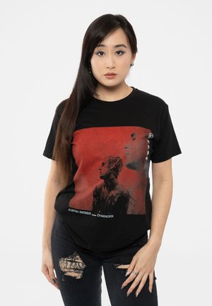 JUSTIN BIEBER - Print T-shirt - black