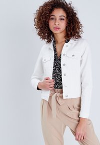 Cache Cache Veste en jean - ecru