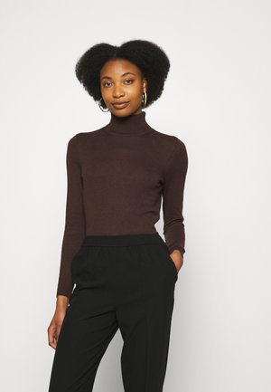 TURTLE NECK - Maglione - brown